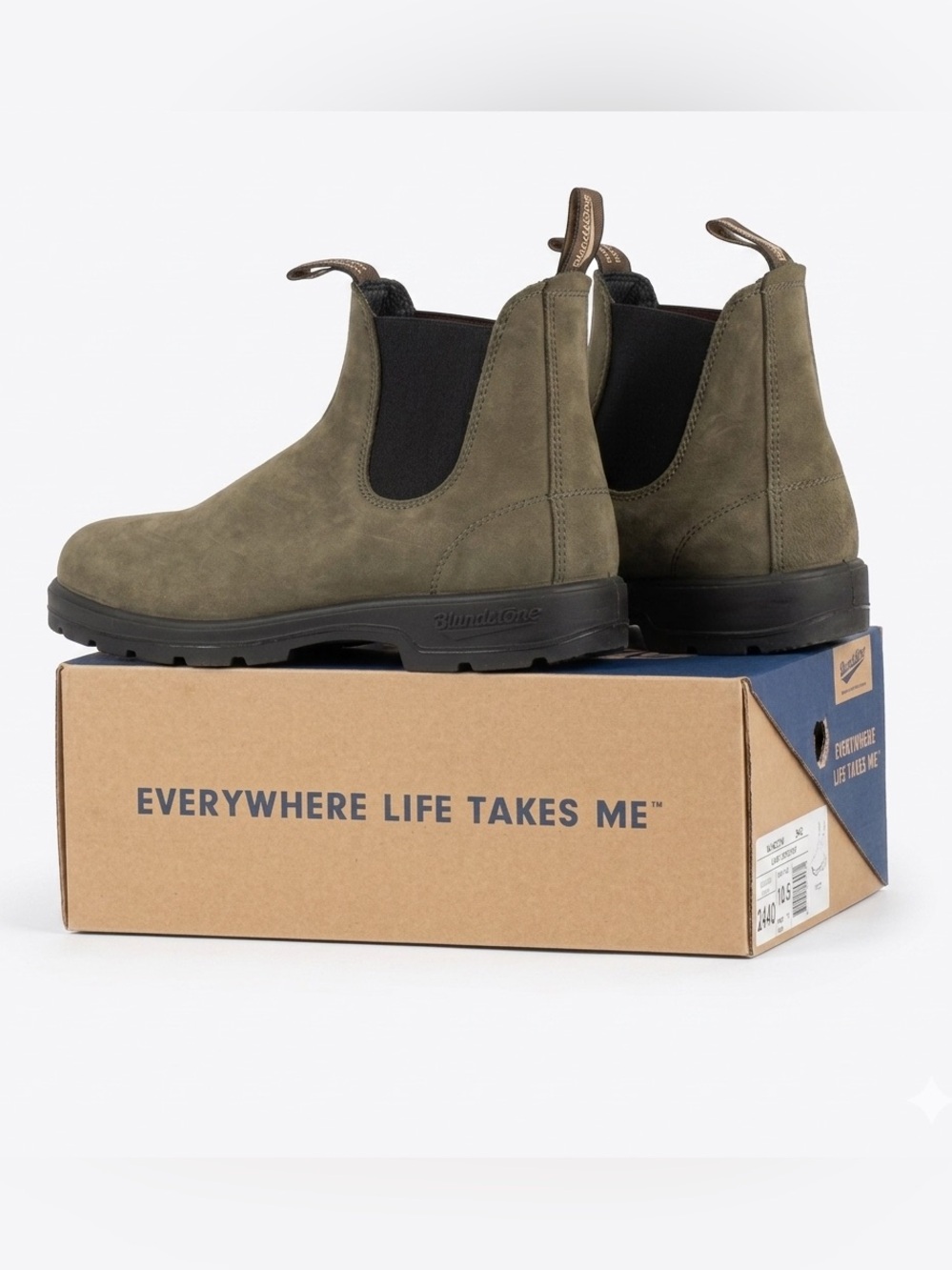 Blundstone 2442 Forest Green Chelsea Boots Men's Size US 11 11.5 AUS 10.5